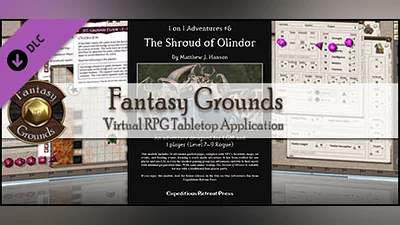 Fantasy Grounds - 1 on 1 Adventures #6: The Shroud of Olindor (3.5E/PFRPG)