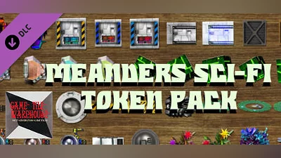 Fantasy Grounds - Meanders Sci-fi Token Pack: Series 1 - Set 2 (Token Pack)