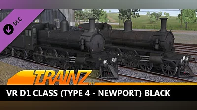 Trainz 2022 DLC - Victorian Railways D1 Class (Type 4 - Newport) Black