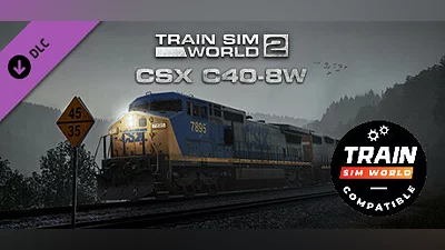 Train Sim World  3: CSX C40-8W Loco Add-On