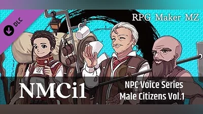RPG Maker MZ - NPC Male Citizens Vol.1