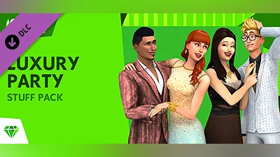 The Sims  4 Luxury Party Stuff