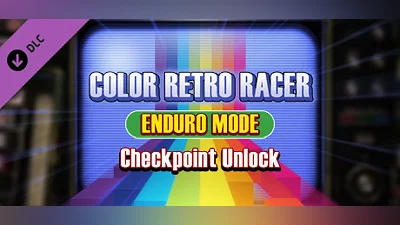 COLOR RETRO RACER : ENDURO MODE *Checkpoint Unlock*