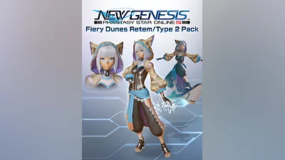 Phantasy Star Online 2 New Genesis - PSO2:NGS - Fiery Dunes Retem/Type 2 Pack