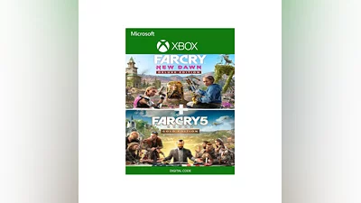 FAR CRY 5 GOLD + FAR CRY NEW DAWN DELUXE  XBOX KEY