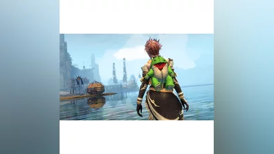 Guild Wars 2 Green Plush Quaggan Backpack Cover