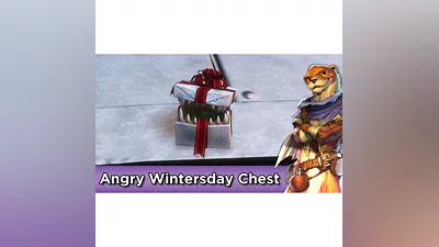 Guild Wars 2 Mini Angry Wintersday Gift   KEY GLOBAL