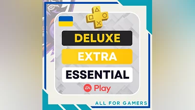 PS PLUS DELUXE EXTRA ESSENTIAL EA PLAY 1-12 UKRAINE