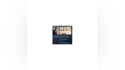 Mad Max STEAM KEY GLOBAL LICENSE