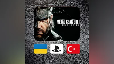 Metal Gear Solid PlayStation 5 Ukraine/Turkey
