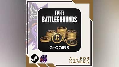 PUBG 100-510-1050-2700-5500-1120 G-COINS - PC KEY