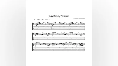 Everlasting Summer - fingerstyle guitar + tabs