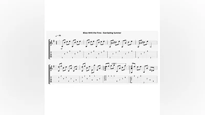 Blow with the Fires (Everlasting summer) - guitar tabs