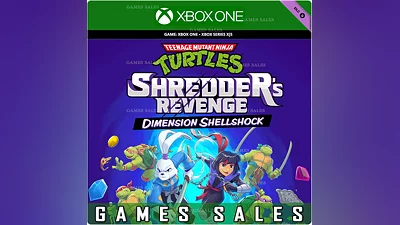 TMNT SHREDDER'S REVENGE DIMENSION SHELLSHOCK XBOX KEY