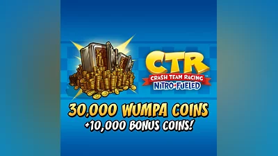 Crash Team Racing Nitro-Fueled 30000 +10000 COIN XBOX