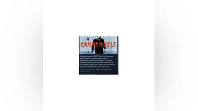 Fahrenheit Indigo Prophecy Remastered STEAM KEY LICENSE