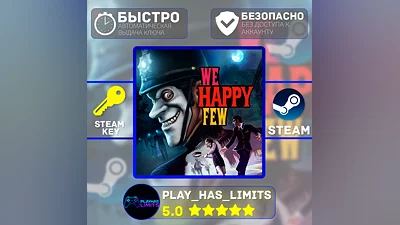 We Happy Few STEAM KEY Global (NO RU)