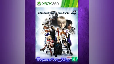 DEAD OR ALIVE 4 XBOX