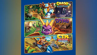 Crash  + Spyro  Triple Play Bundle PSN PS4 PLAYSTATION