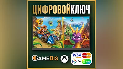 Crash Team Racing Nitro-Fueled + Spyro Game Bundle