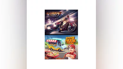 Moto Rush GT + Food Truck Tycoon Xbox activation