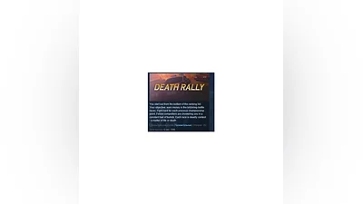 Death Rally (Classic)   STEAM KEY REGION FREE GLOBAL