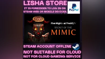 Five Nights at Freddy's Secret of the Mimic For 90 days
