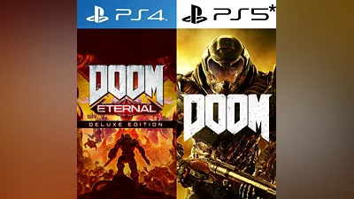 DOOM Eternal PS4|PS5+DOOM PS4|5* Rent from 7 days