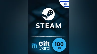 Steam Gift Card 180 ILS Israel Steam CD Key (Israel)