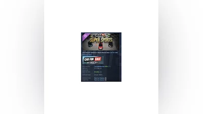 Car For Sale Simulator 2023 - Super Sports DLC STEAM