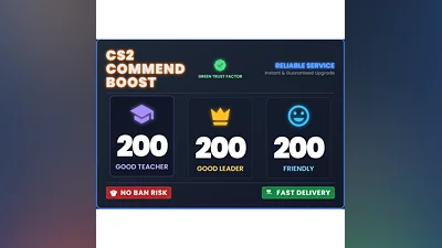 (200/200/200) - CS2 COMMEND BOOST - 7/24 AUTO-DELIVERY