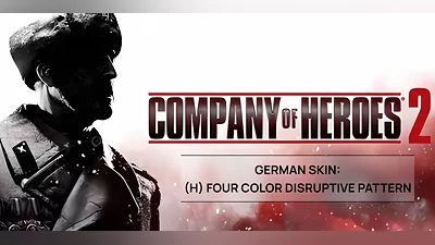 Company of Heroes 2 German Skin H Four Color Disruptive Pattern DLC (PC) [Global] [Standard]