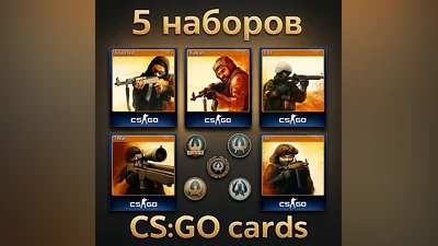 5 Card Packs Counter-Strike 2 (CS:GO)