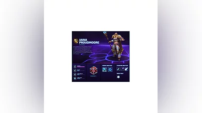 Jaina Heroes of the Storm Hero  Key