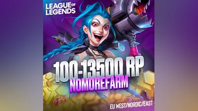 LoL 100-20000RP EUWest/NE