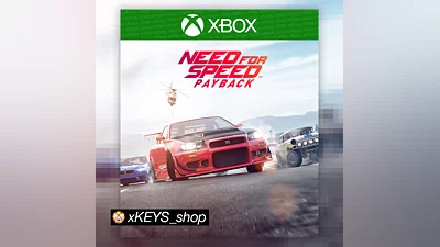 NFS Need for Speed Payback XBOX CODE KEY