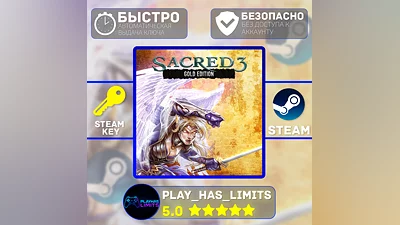 Sacred 3 Gold Edition STEAM KEY Global + RU