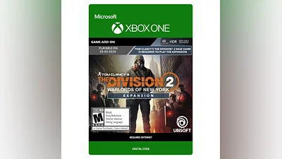 The Division 2 Warlords of New York Expansion XBOX
