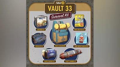 Fallout 76  Vault 33 Survival Kit   PC
