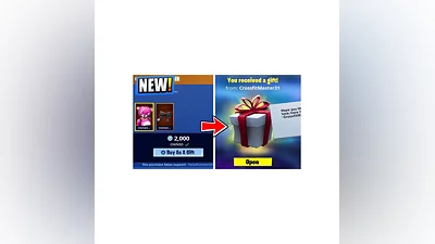 Fortnite Gift (Skins /Emotes/Sets/etc.) PC/XBOX/PS