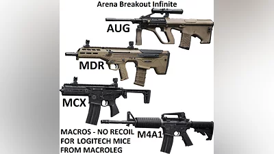 Arena Breakout Infinite. Scripts for Logitech. Pack 5
