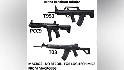 Arena Breakout Infinite. Scripts for Logitech. Pack 7