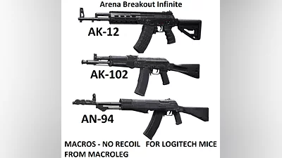 Arena Breakout Infinite. Scripts for Logitech. Pack 2