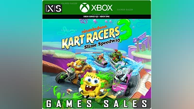 NICKELODEON KART RACERS 3: SLIME SPEEDWAY XBOX KEY