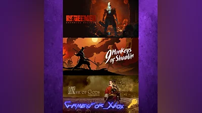 9 Monkeys of Shaolin + Ash of Gods + Redeemer Bundle XB