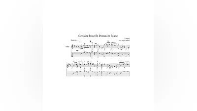 Cerisier rose et pommier blanc (Louiguy) guitar cover