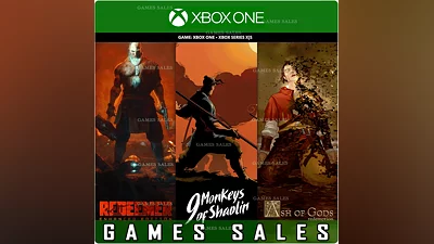 9 MONKEYS OF SHAOLIN + ASH OF GODS + REDEEMER XBOX