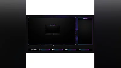 Twitch splash screens and overlays for Fortnite