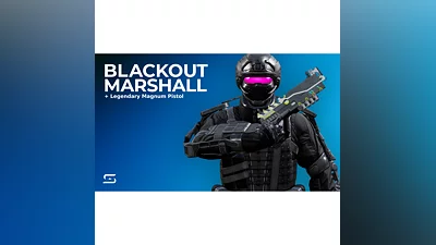 Splitgate Blackout Marshall & Legendary Magnum Gun Skin