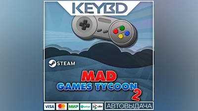 Mad Games Tycoon 2 · Steam Gift AUTO 0% Cards